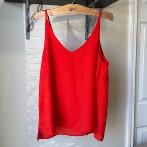 Stella Luce Orange Red Tank Top